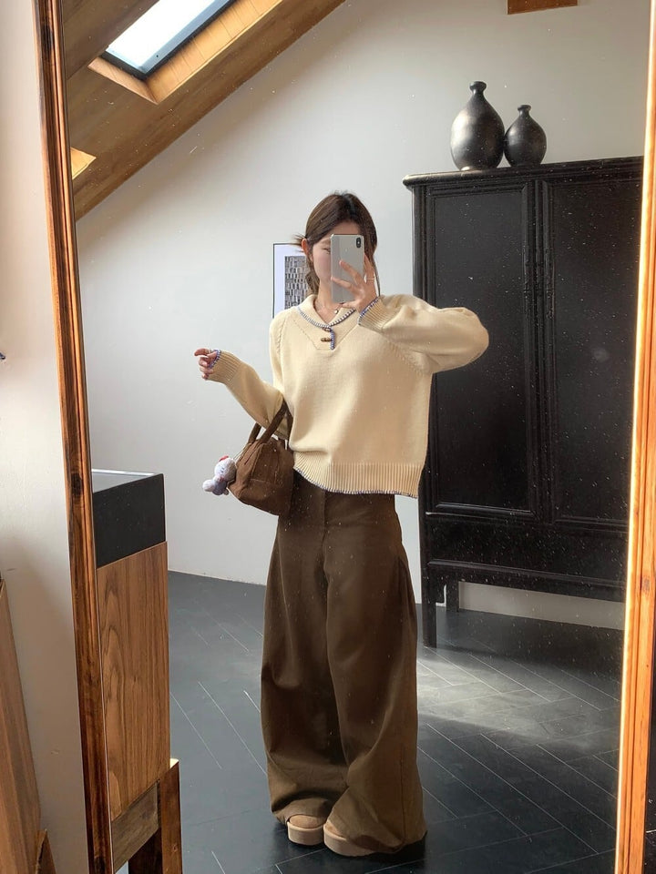 【tops】ニットセーター　M28842