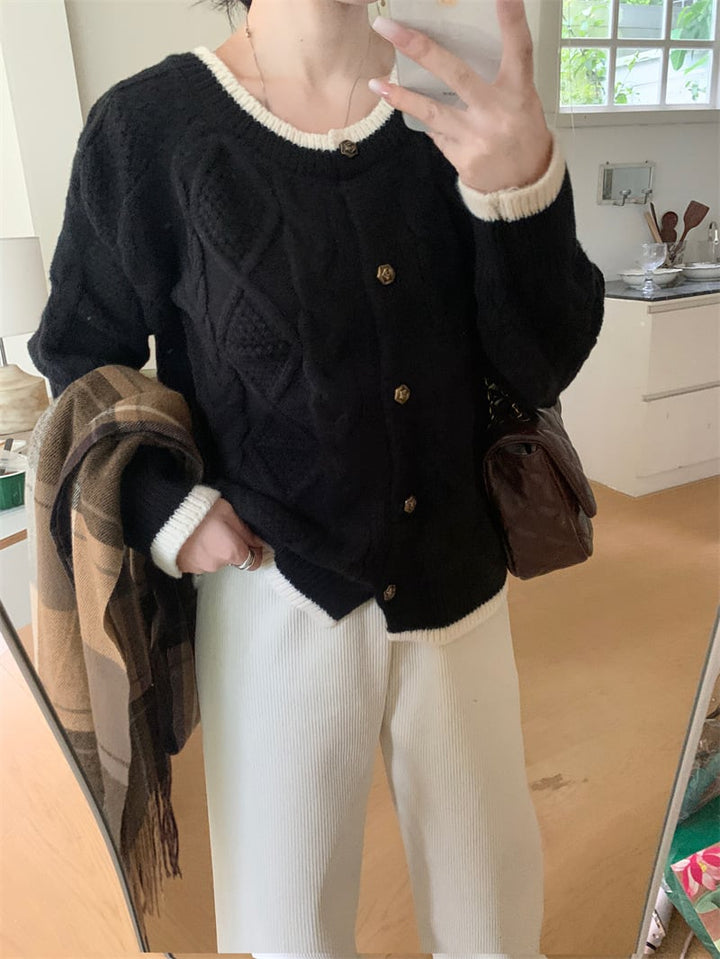【outer】ニットカーデ　M26189