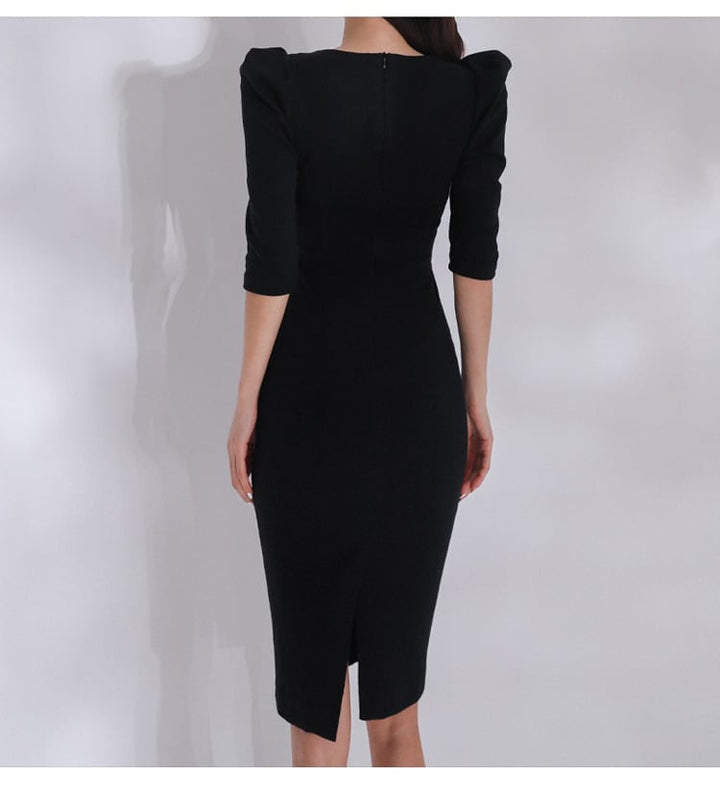 【dress】ボタンデザインデートワンピース　M26523