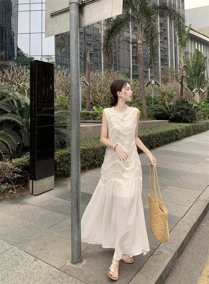 【dress】ノースリーブワンピース　M29838