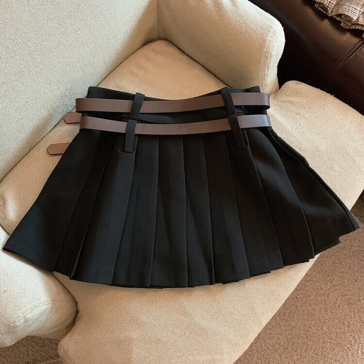 【bottoms】プリーツスカート　M27357