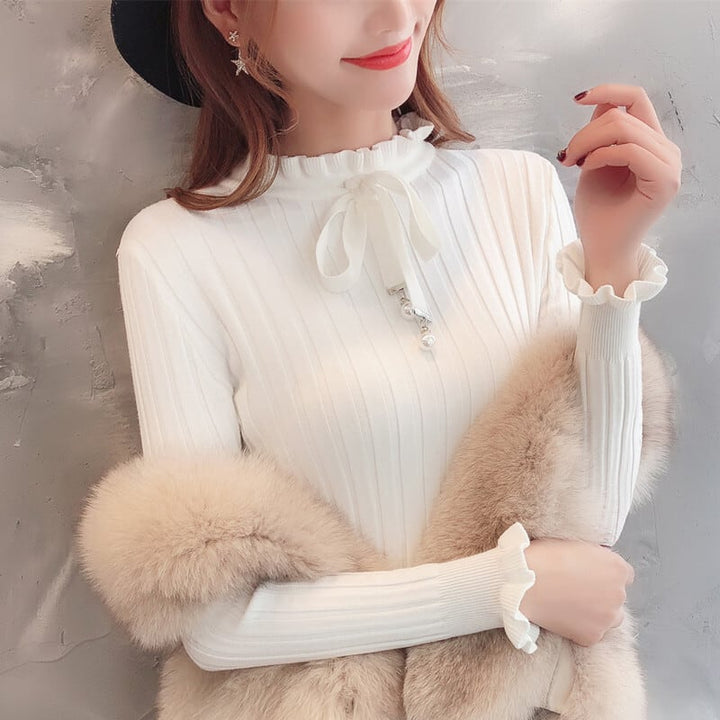 【tops】ニットトップス　M27608
