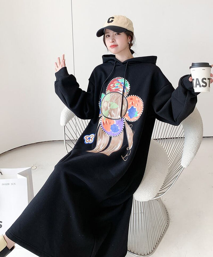【dress】裹起毛カジュアルワンピース　M18581