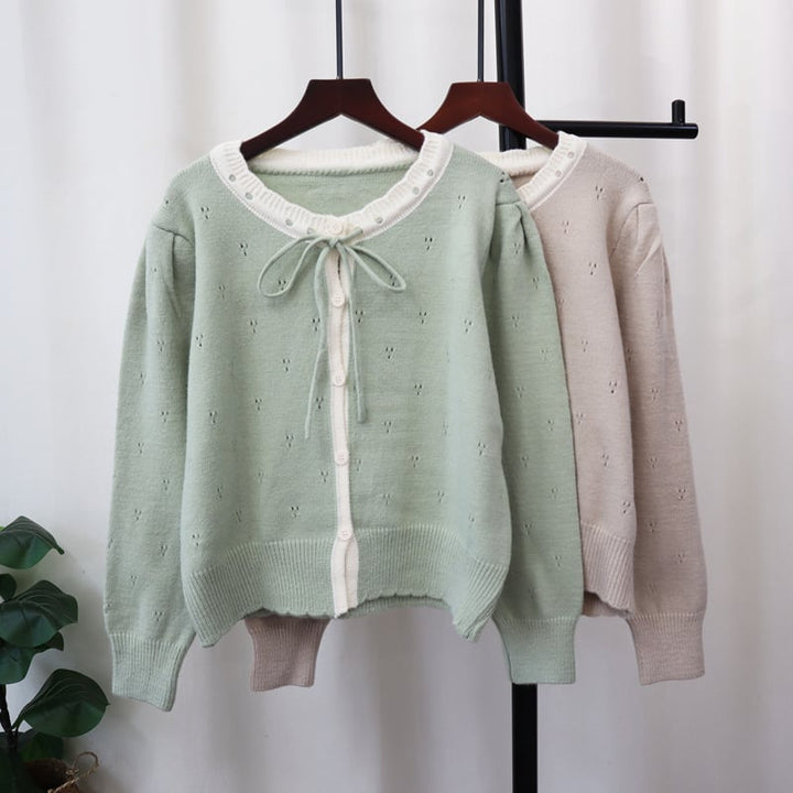 【outer】ニットカーデ　M17962