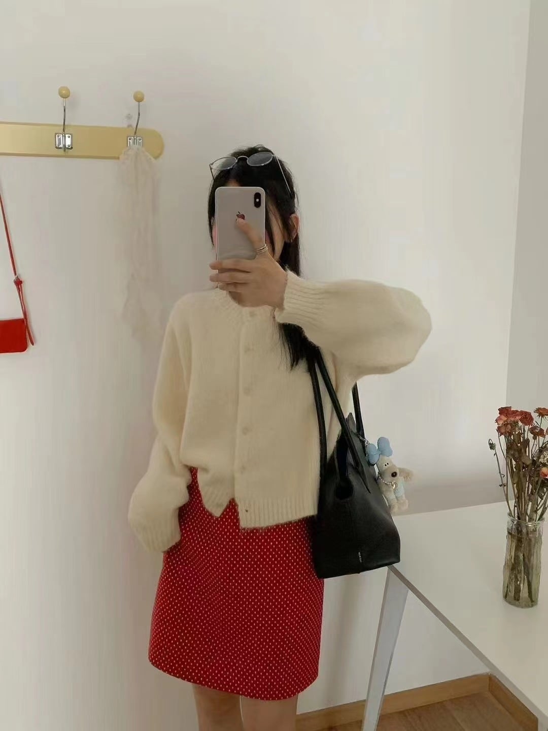 【outer】ニットカーデ　M26756