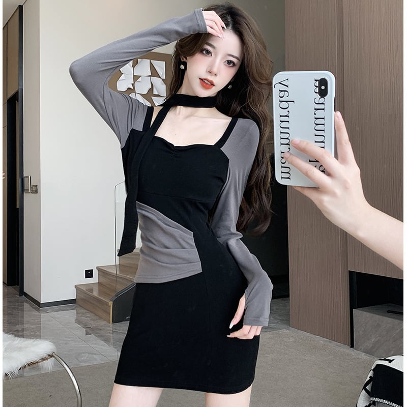 【dress】ドッキングデートワンピース　M17977