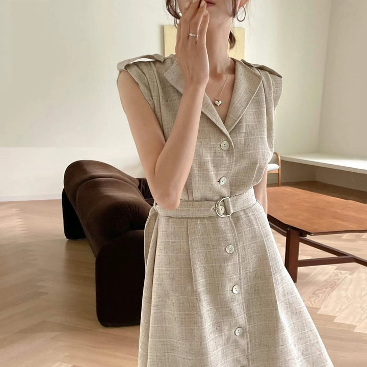 【dress】ノースリーブワンピース　M24746