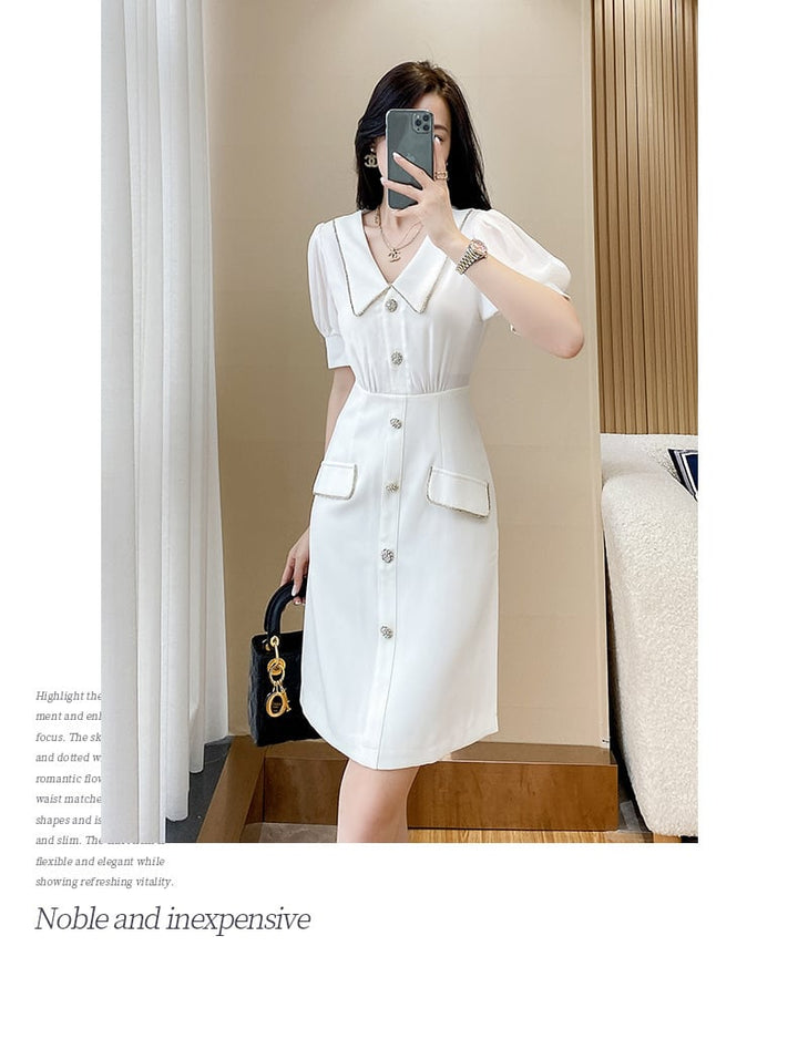 【dress】女性力を高める～エレガントデートワンピース　M17042
