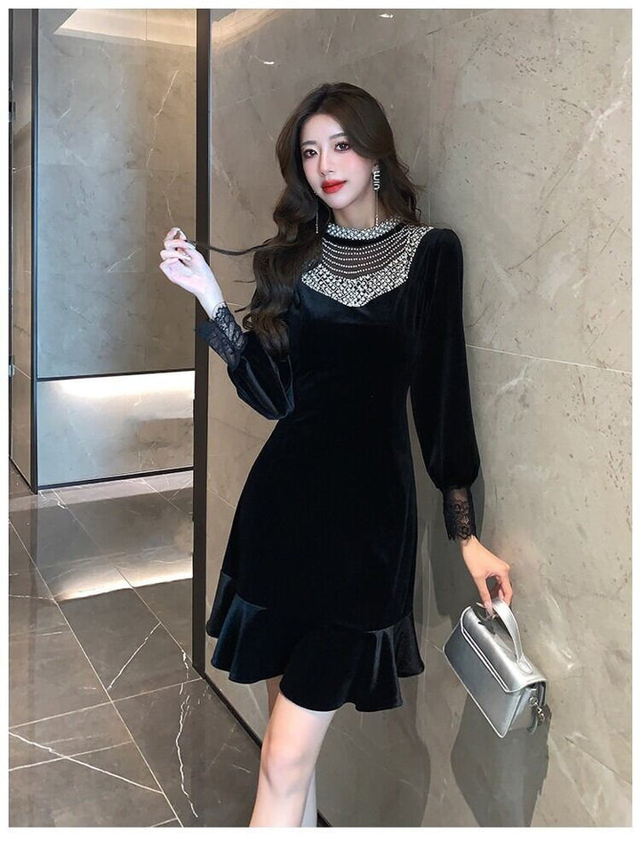 【dress】デートワンピース　M18900
