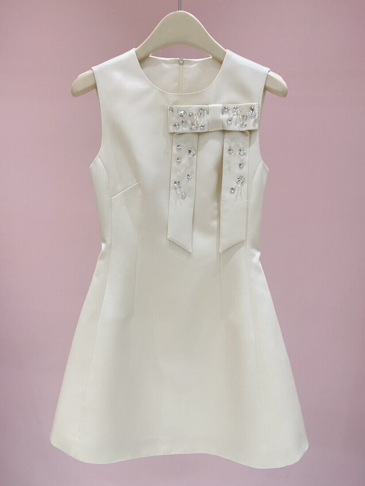 【dress】リボンミニワンピース　N3534