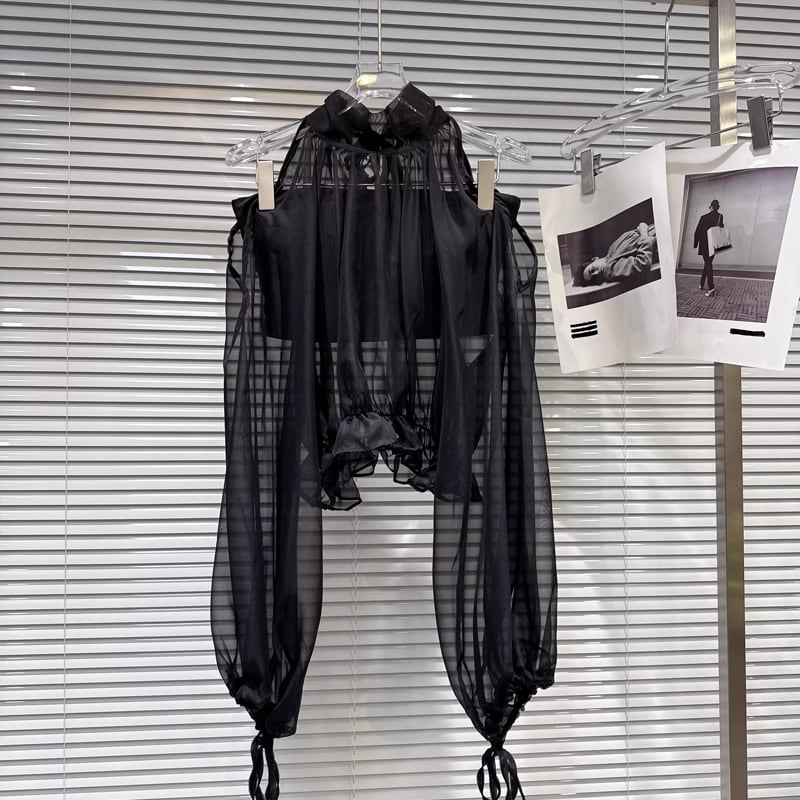 【tops】オープンショルダーシフォントップス Q8102
