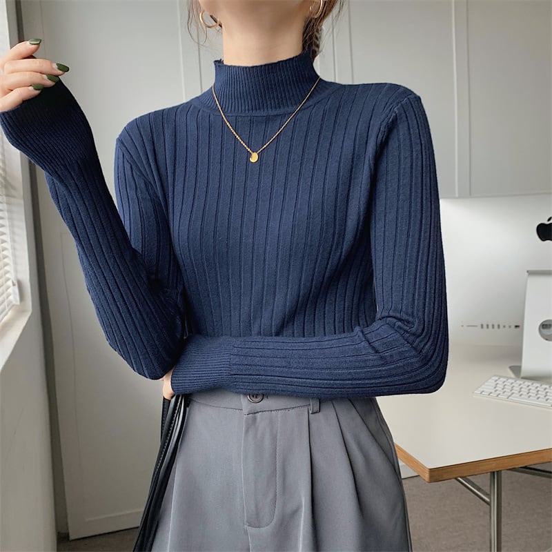 【tops】ニットトップス　M26541