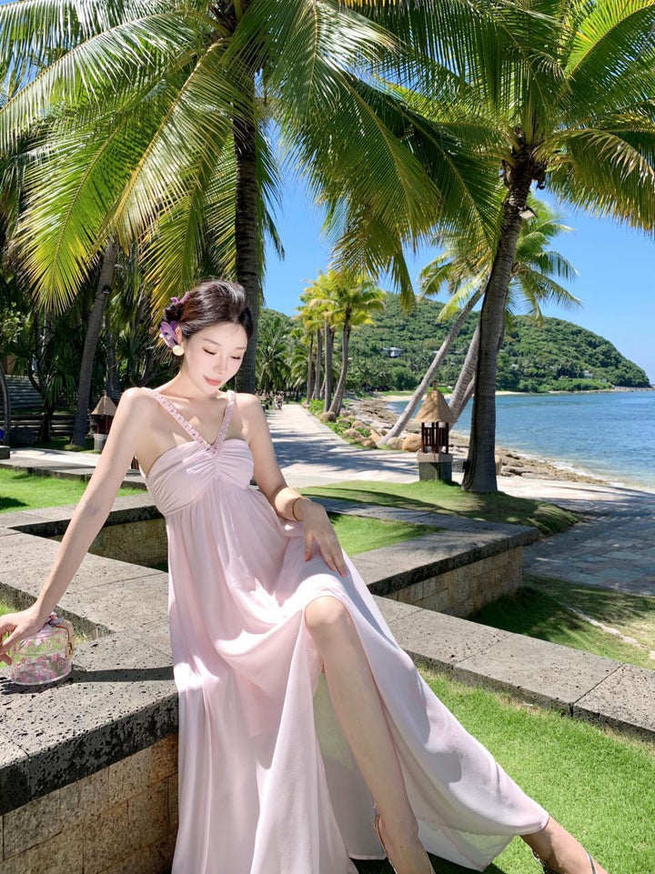 【dress】ホルターネックワンピース　M25190