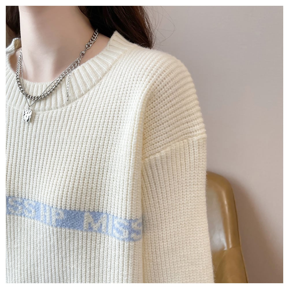 【tops】ニットセーター　M26573