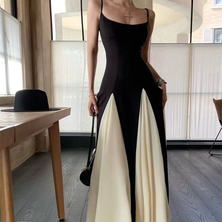 【dress】ロングキャミワンピース Q8394