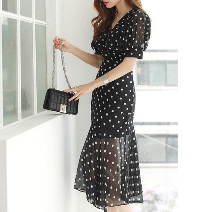 【dress】マーメイドワンピース　M25228