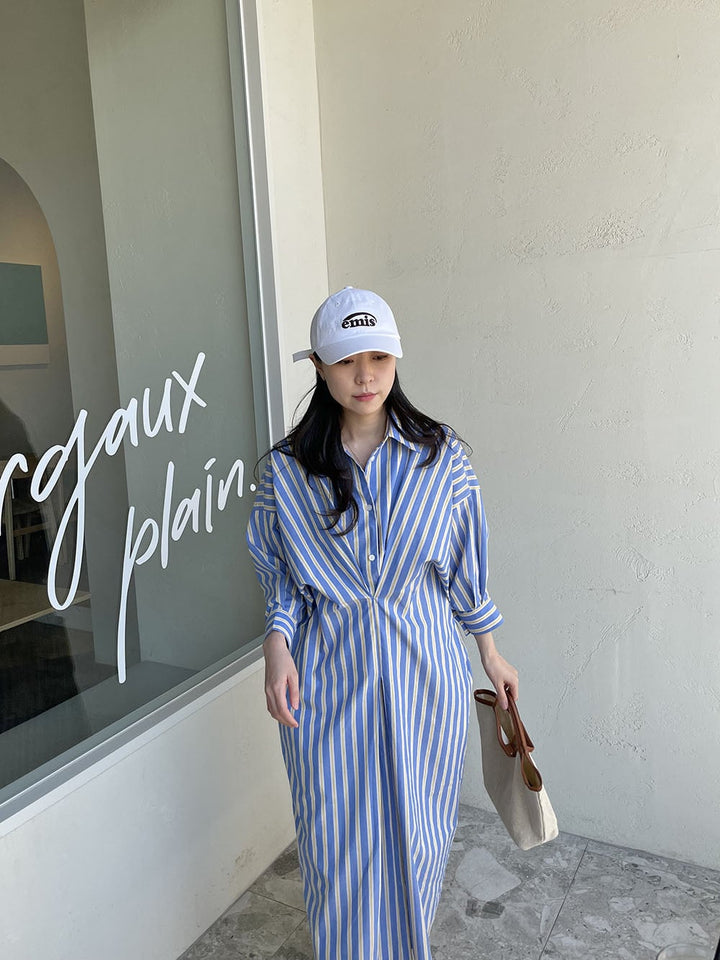 【dress】シャツワンピース　M24624