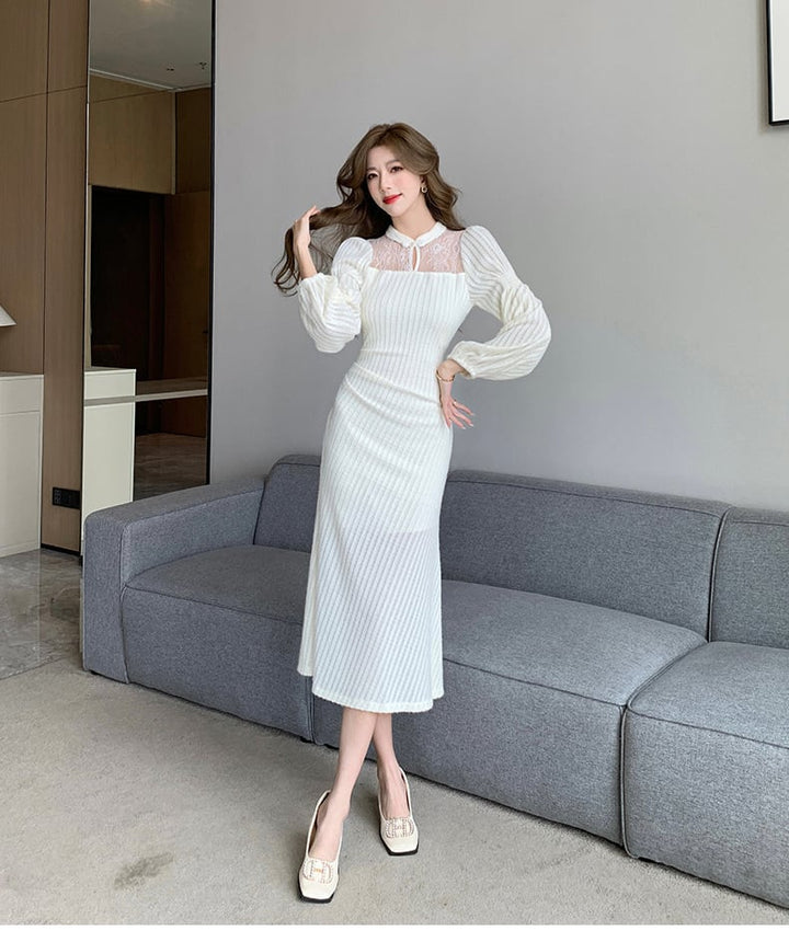 【dress】ドッキングワンピース　M18661