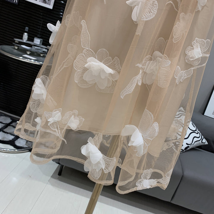 【dress】立体フラワーワンピース　M24781