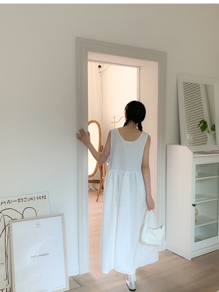 【dress】ノースリーブワンピース　M24622