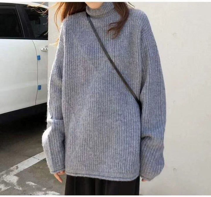 【tops】ハイネックニットセーター　M17997
