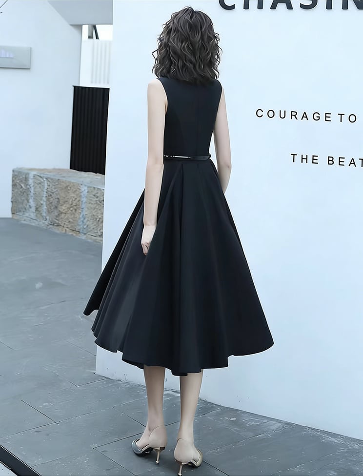 【dress】ノースリーブAラインロングフレアワンピース Q8438