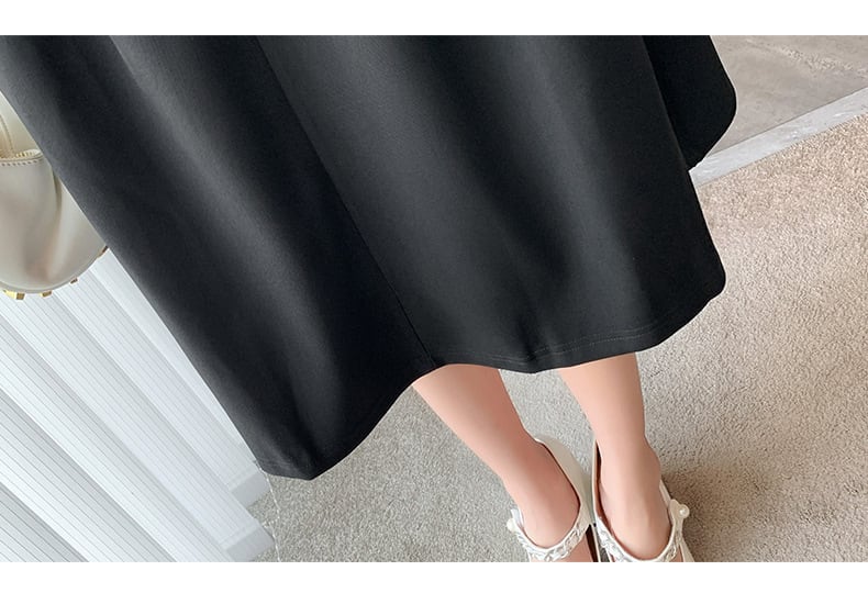 【dress】女子力アップエレガントデーワンピース着瘦せ　M17315