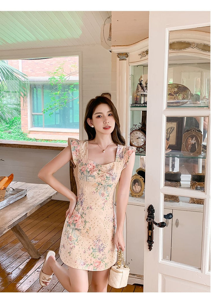 【dress】プリントワンピース　M23953