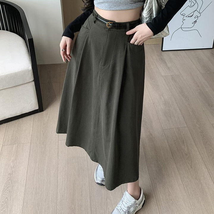 【bottoms】デニムスカート　M28727