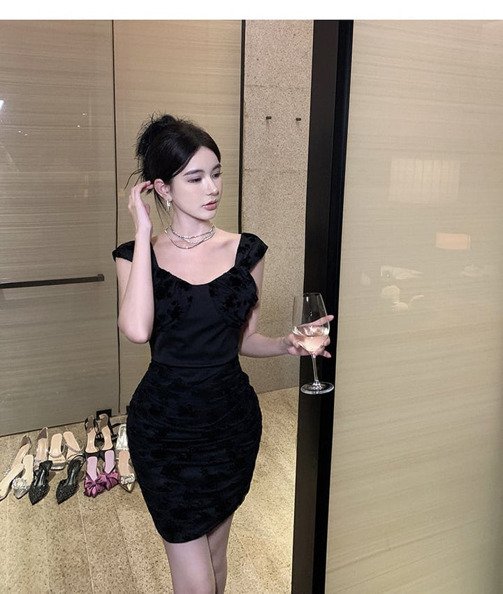 【dress】話題沸騰中 オシャレセクシーデートワンピース　M17092