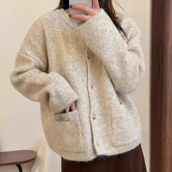 【outer】ニットカーデ　M26777