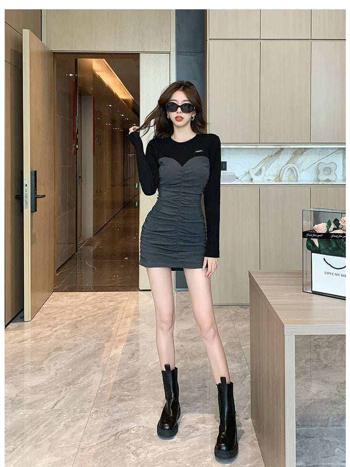 【dress】ドッキングワンピース　M18203