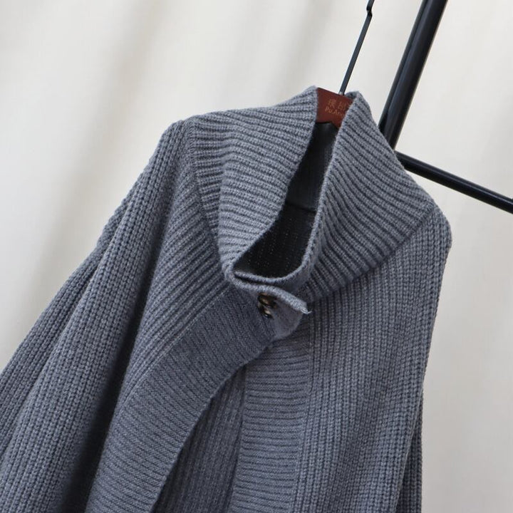 【outer】ロング丈ニットカーデ　M27043