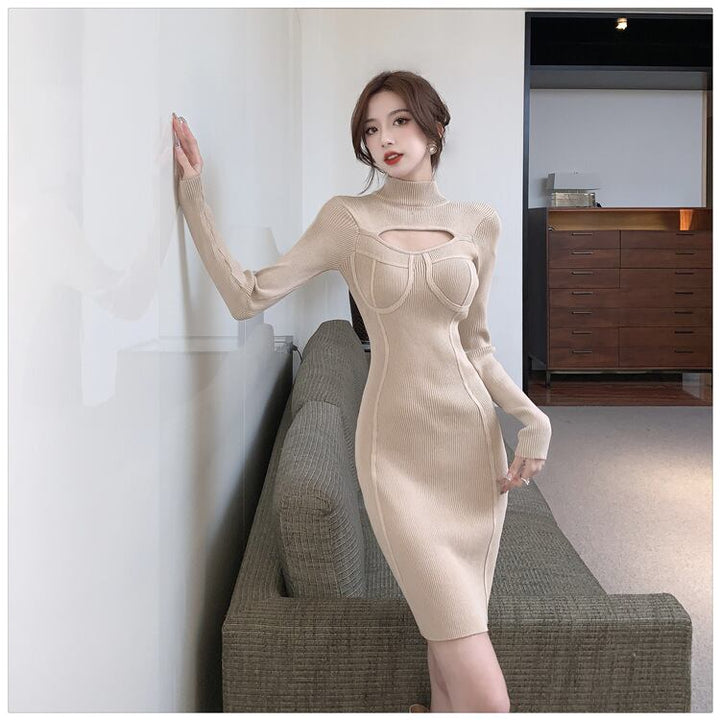 【dress】ニットワンピース　M19003