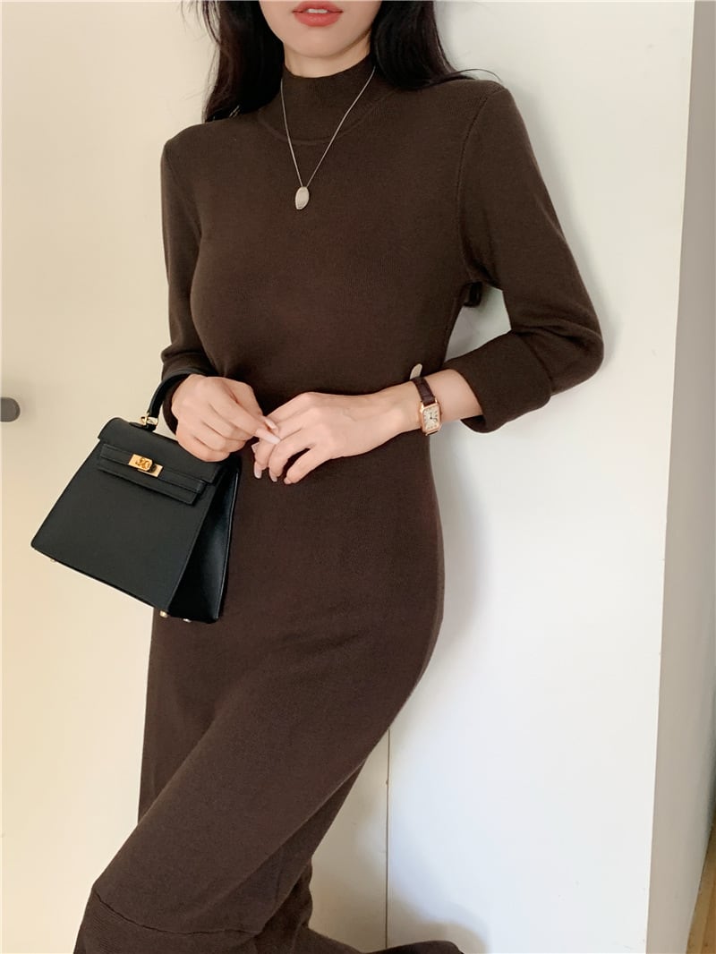【dress】マーメイドニットワンピース　M26996