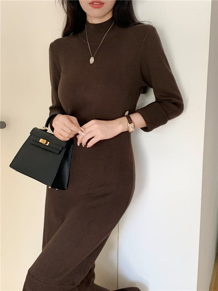 【dress】マーメイドニットワンピース　M26996