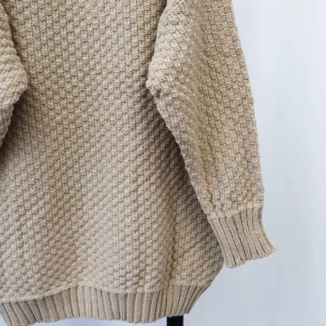 【outer】デニムドッキングニットカーデ　M18073
