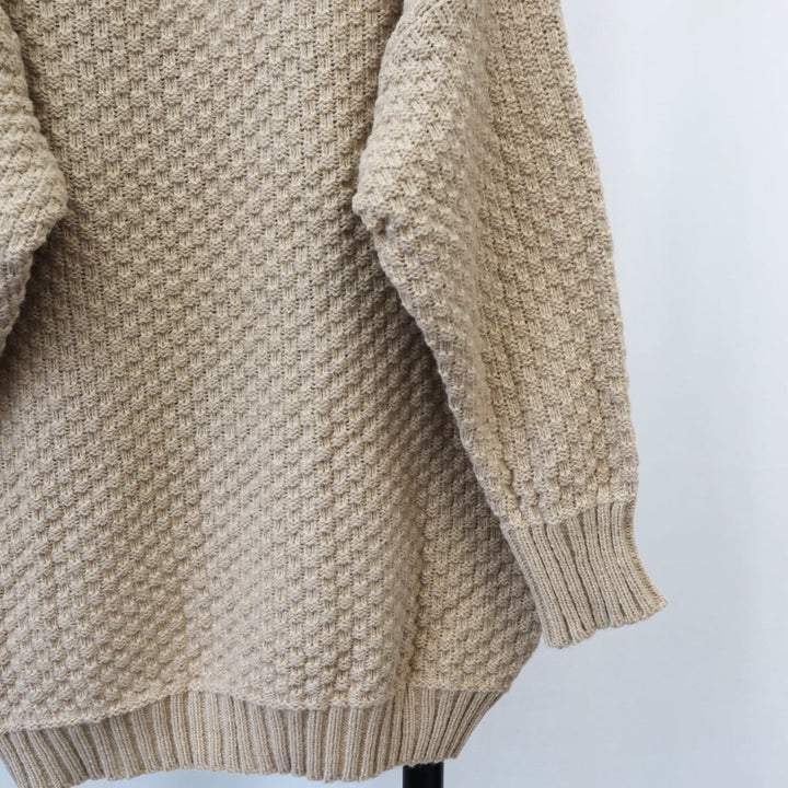【outer】デニムドッキングニットカーデ　M18073