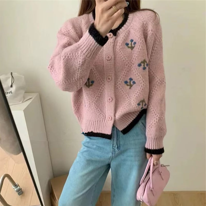 【outer】ニットカーデ　M28938
