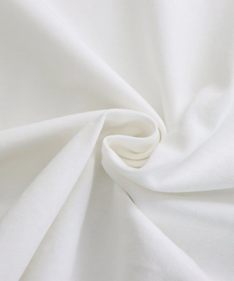【tops】チュール切り替え長袖Tシャツ　M22604