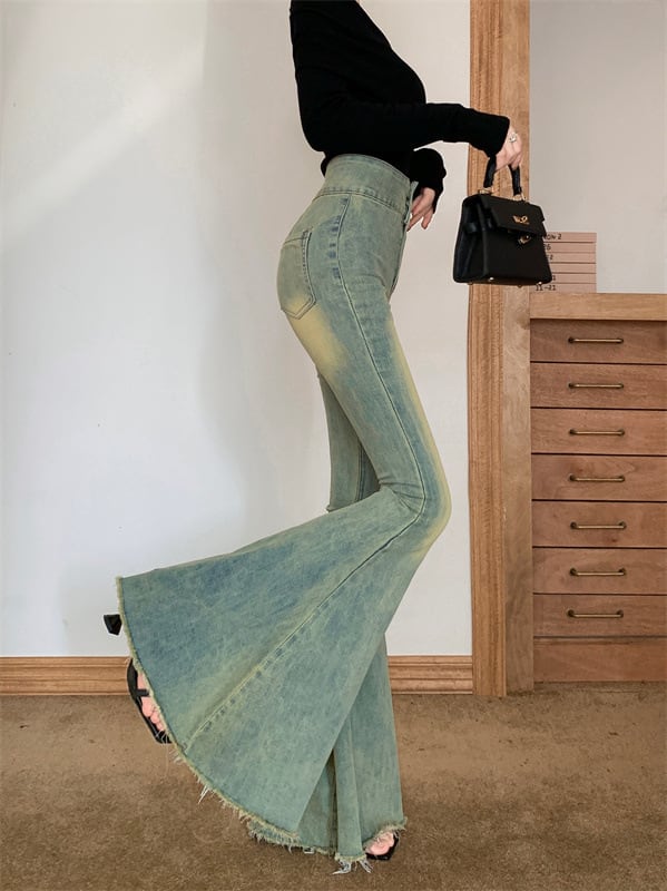 【bottoms】デニムパンツ　M24050