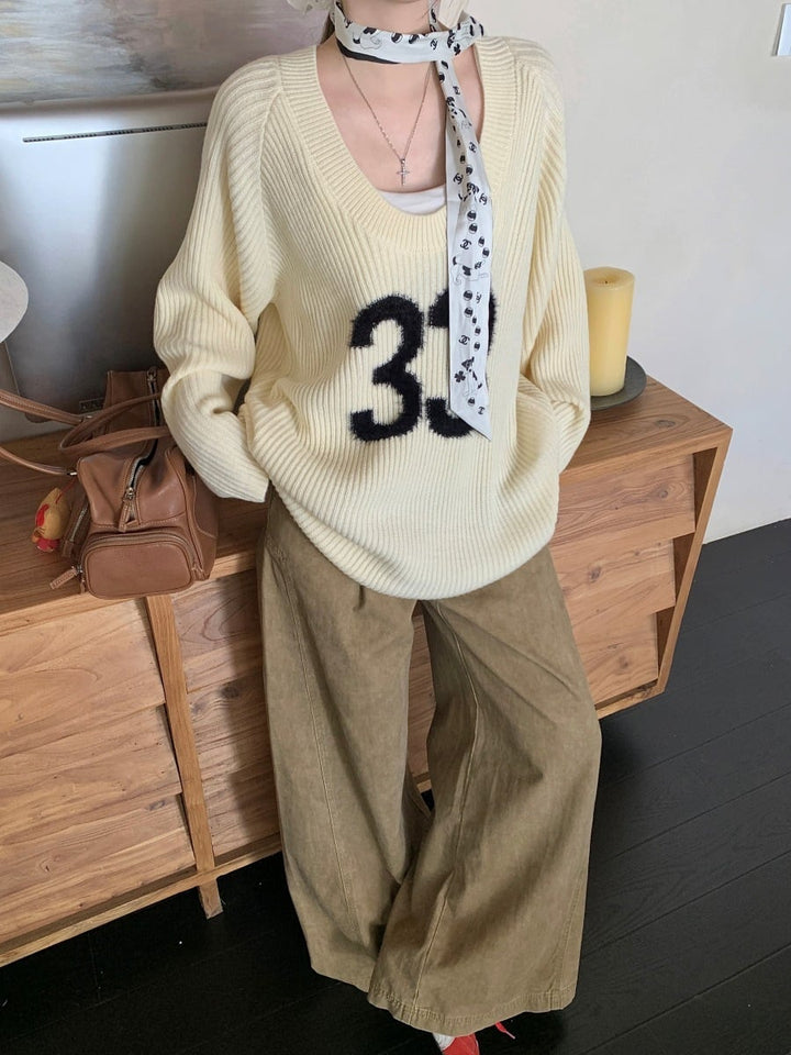 【tops】ニットセーター　M26903