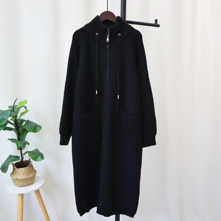【outer】ロング丈ニットカーデ　M18347