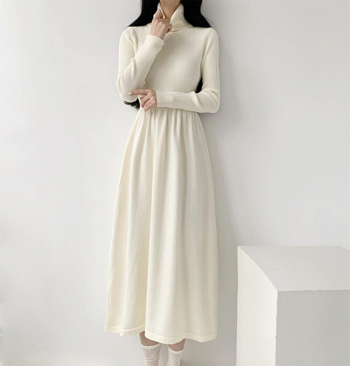 【dress】ハイネックニットワンピース　M28030