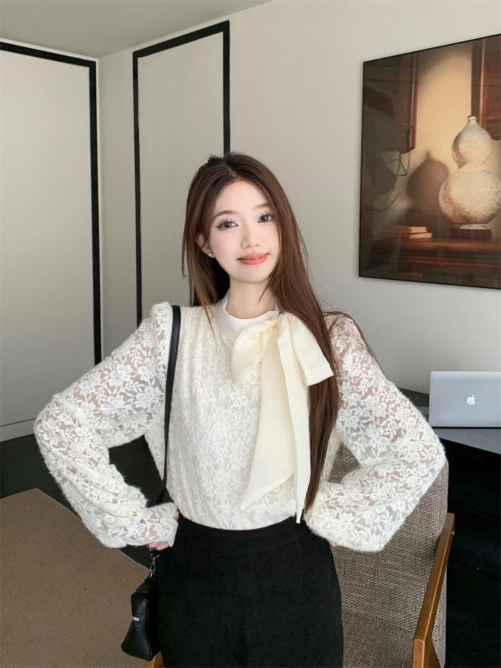 【tops】裹起毛レーストップス　M28850