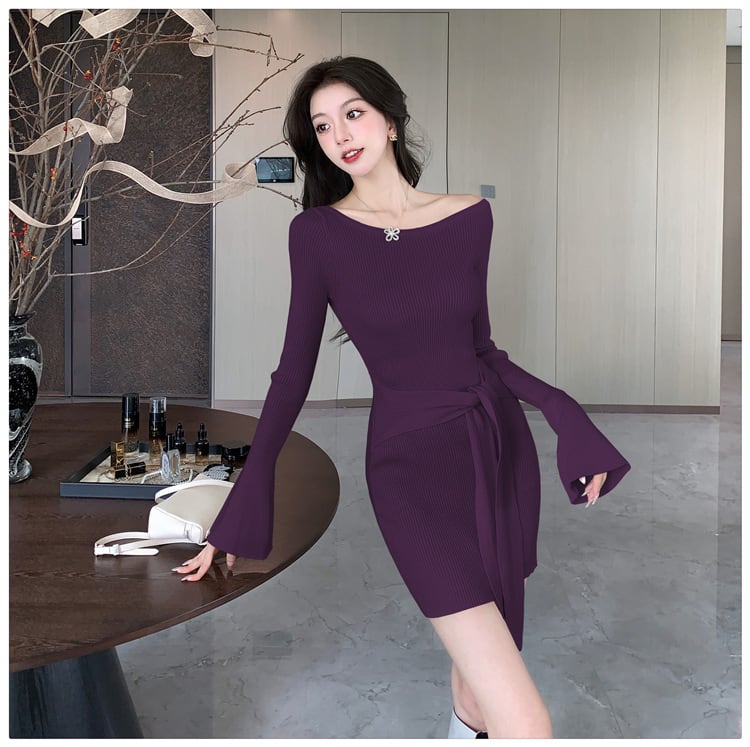 【dress】ニットワンピース　M25717