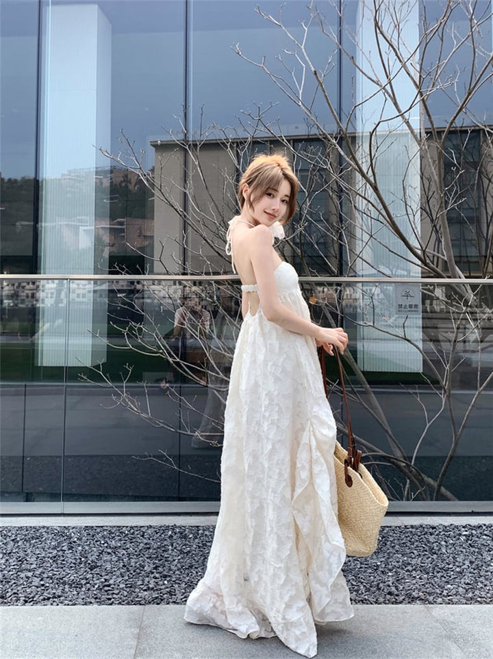 【dress】ホルターネックワンピース　M24523