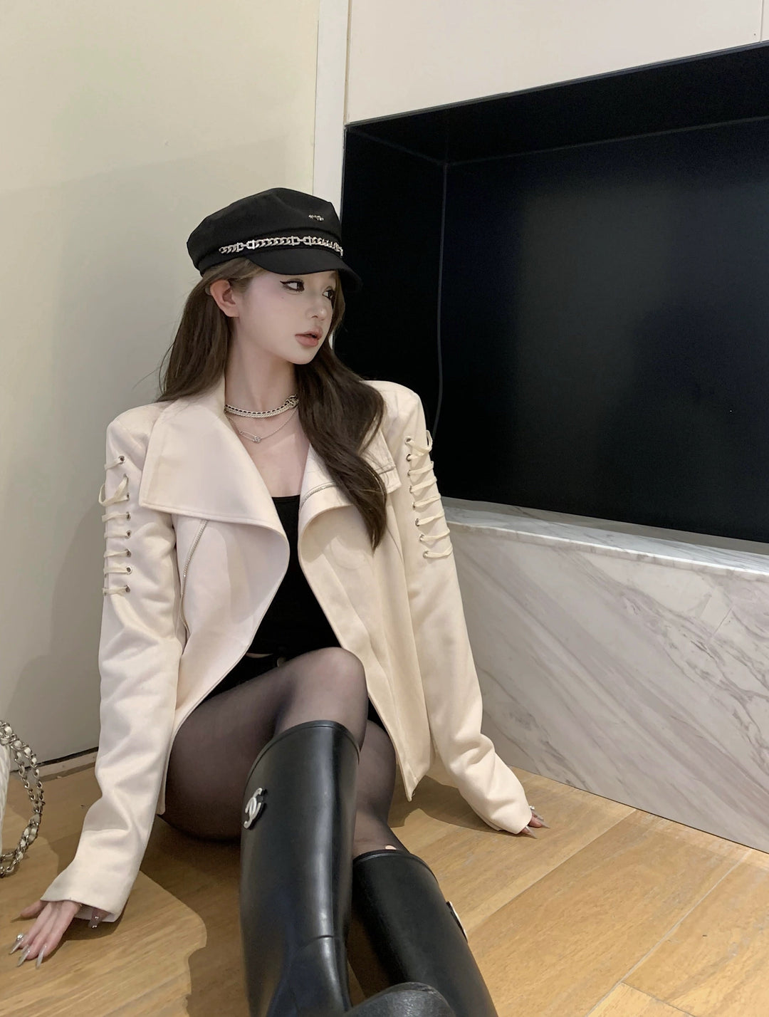 【outer】ファッションジャケット　N2035