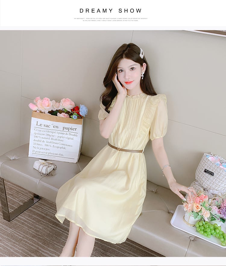 【dress】細身効果抜群♪エレガントデートワンピース　M17294