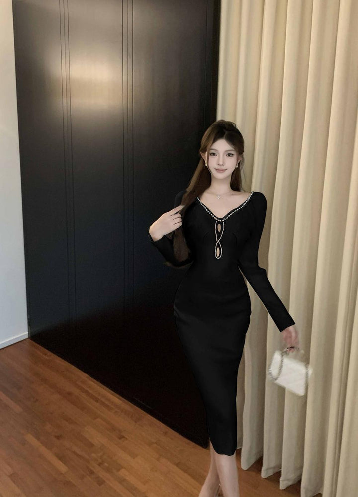 【dress】ニットワンピース　M27918